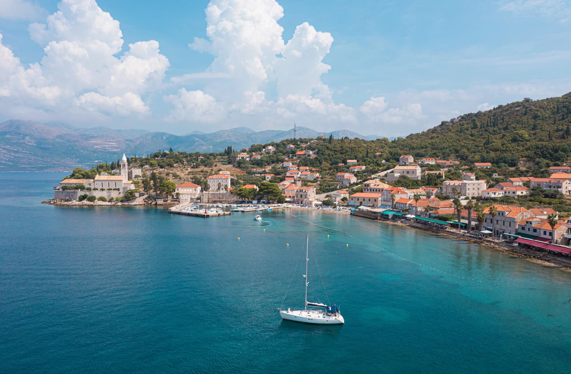 Lopud, Near Dubrovnik, Croatia