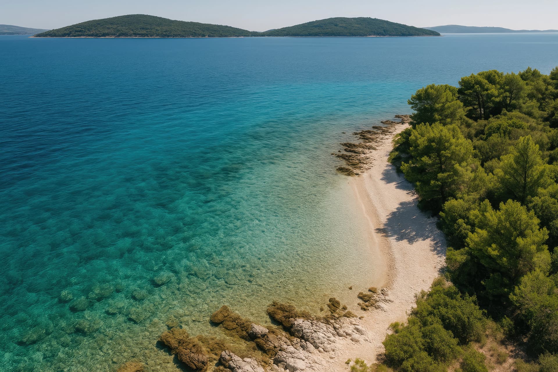 Pristine Waters of the Adriatic on the Island of Ciovo: A Classic Mediterranean Escape
