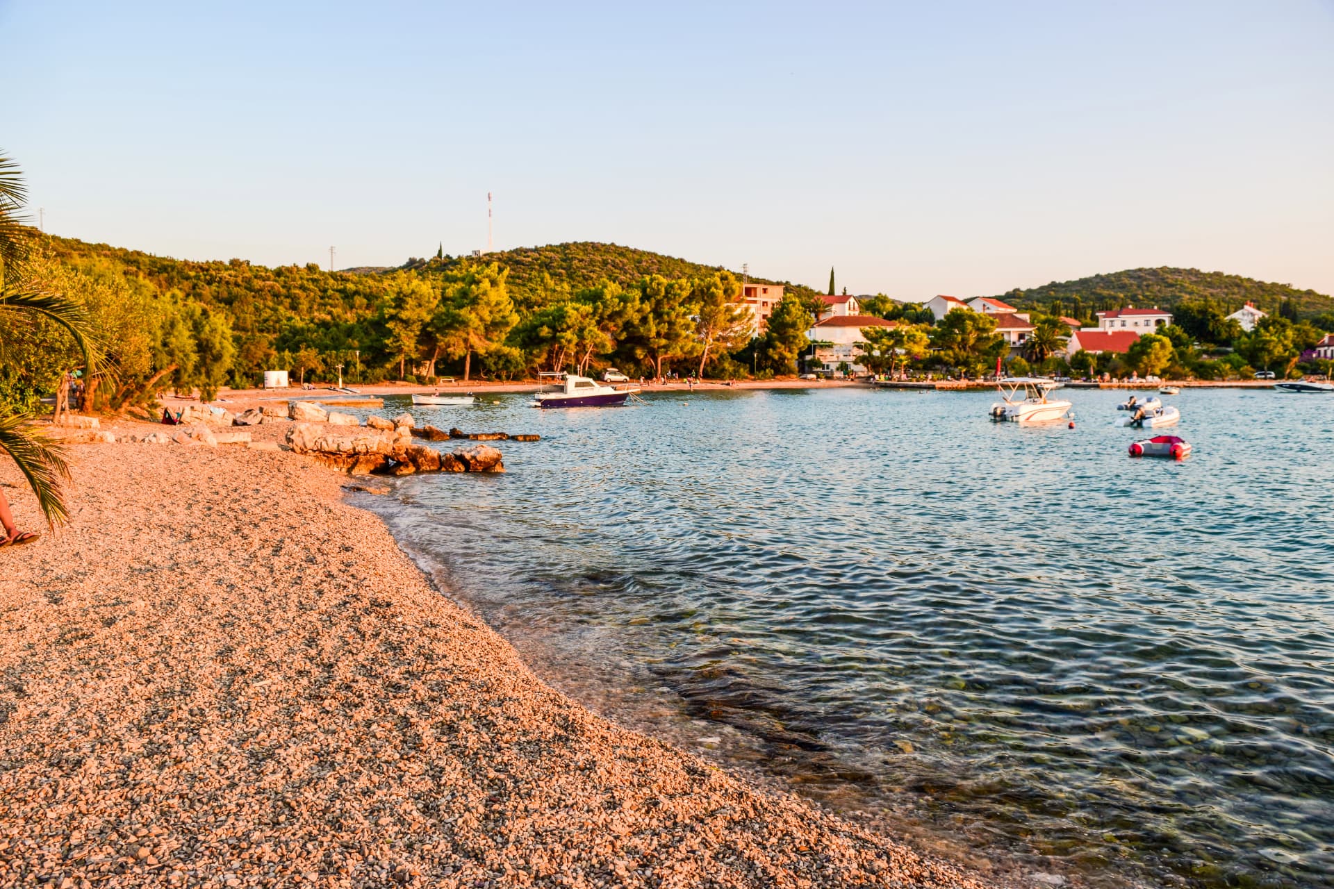 The Loviste beach, Croatia.